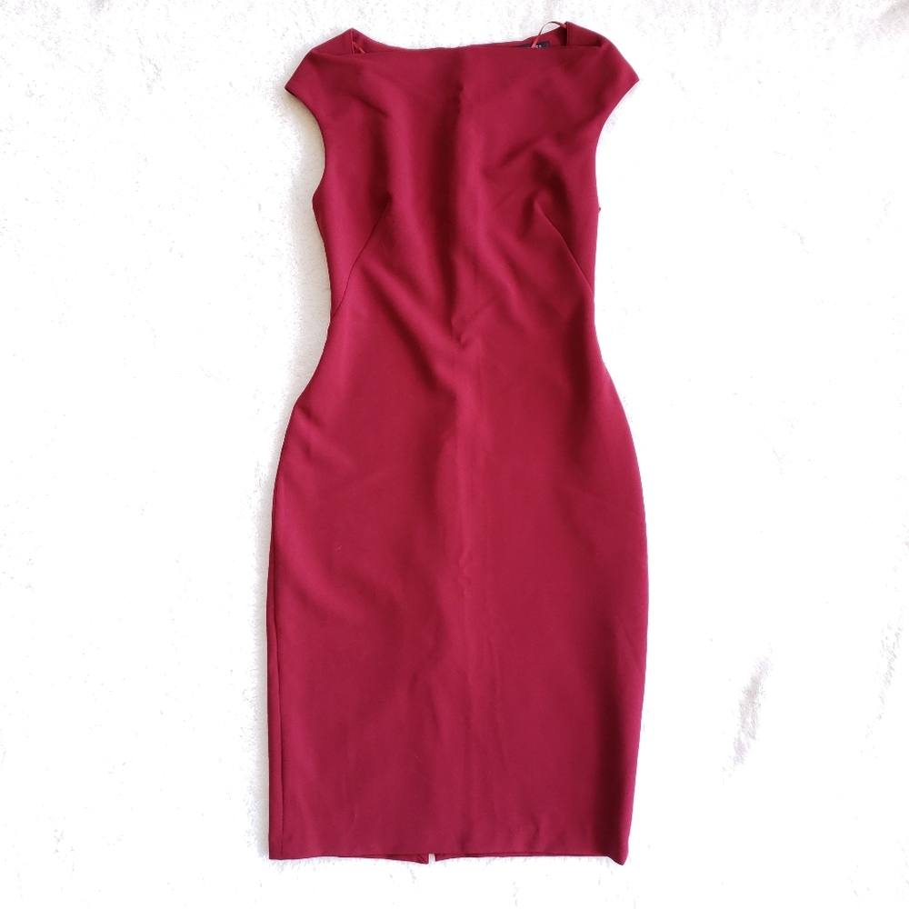Zara Red Sheath Dress